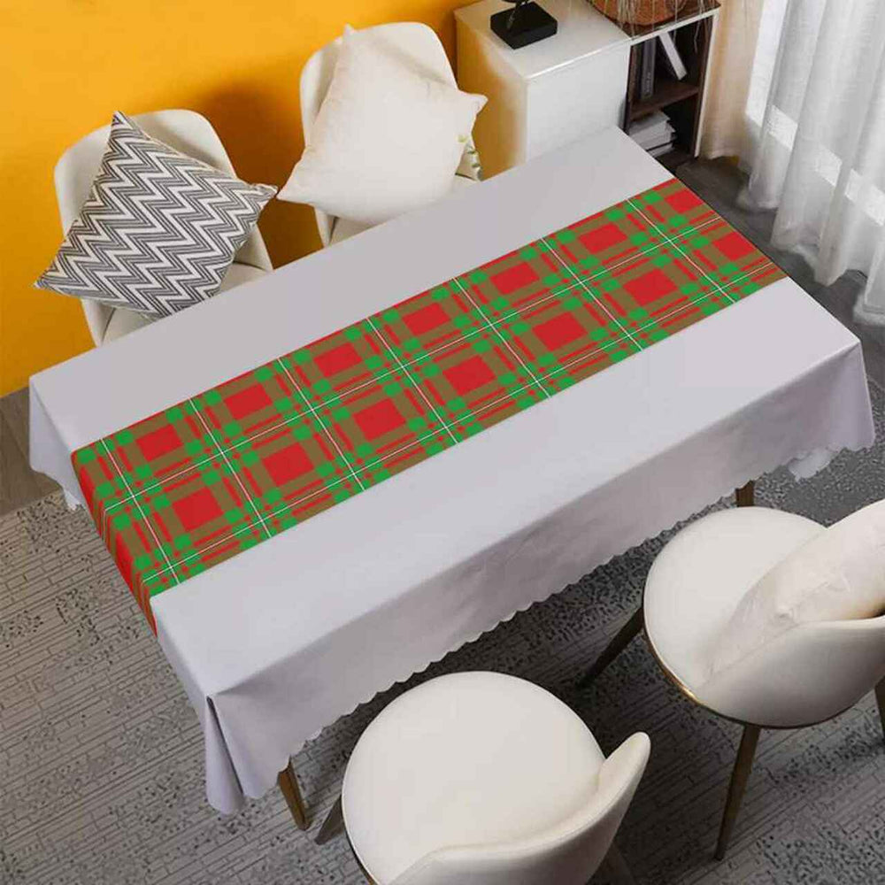 Clan MacGregor Modern Tartan Table Runner Cotton RP45 MacGregor Modern Tartan Tartan Table Runner   