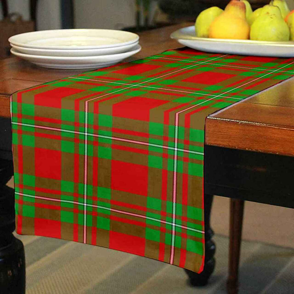 Clan MacGregor Modern Tartan Table Runner Cotton RP45 MacGregor Modern Tartan Tartan Table Runner   