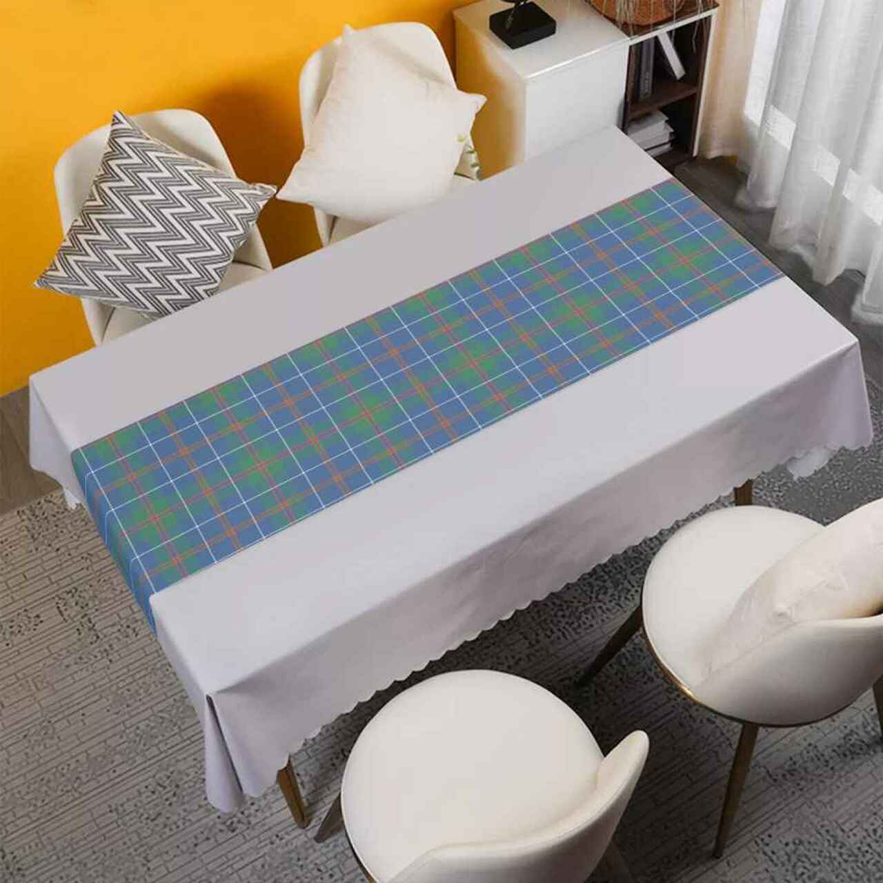 Clan MacHardy Ancient Tartan Table Runner Cotton CT47 MacHardy Ancient Tartan Tartan Table Runner   