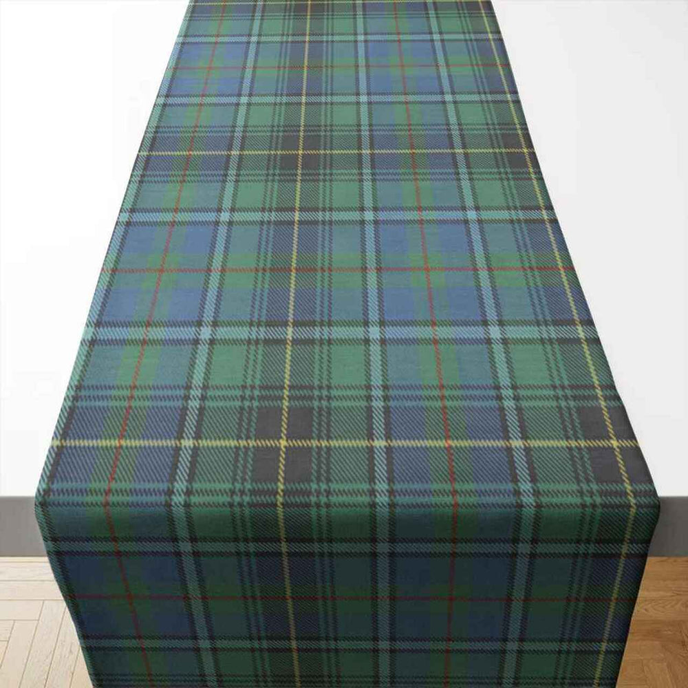 Clan MacInnes Ancient Tartan Table Runner Cotton HM37 MacInnes Ancient Tartan Tartan Table Runner   