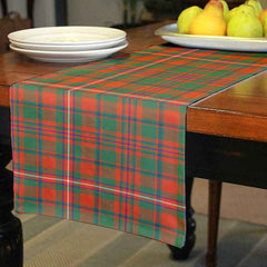 Clan MacKinnon Ancient Tartan Table Runner Cotton NO47 MacKinnon Ancient Tartan Tartan Table Runner   