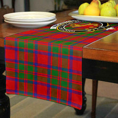 Clan MacKintosh Tartan Crest Table Runner Cotton JE34 MacKintosh Tartan Tartan Table Runner   