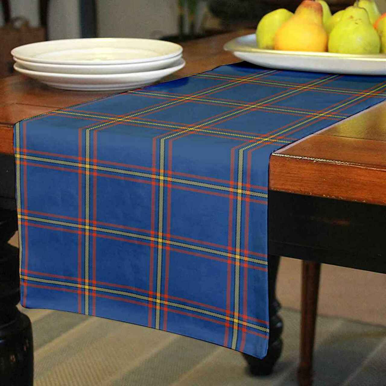 Clan MacLaine of Loch Buie Hunting Ancient Tartan Table Runner Cotton FH22 MacLaine of Loch Buie Hunting Ancient Tartan Tartan Table Runner   