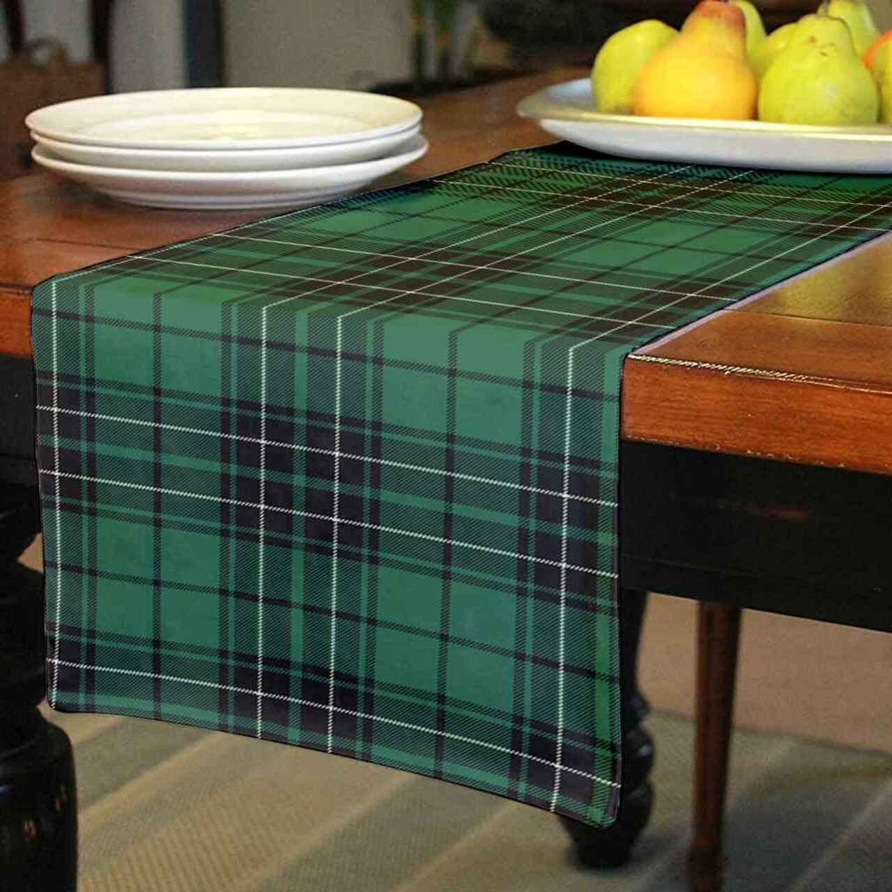 Clan MacLean Hunting Ancient Tartan Table Runner Cotton HQ87 MacLean Hunting Ancient Tartan Tartan Table Runner   