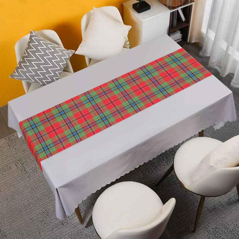 Clan MacLean of Duart Modern Tartan Table Runner Cotton EA48 MacLean of Duart Modern Tartan Tartan Table Runner   