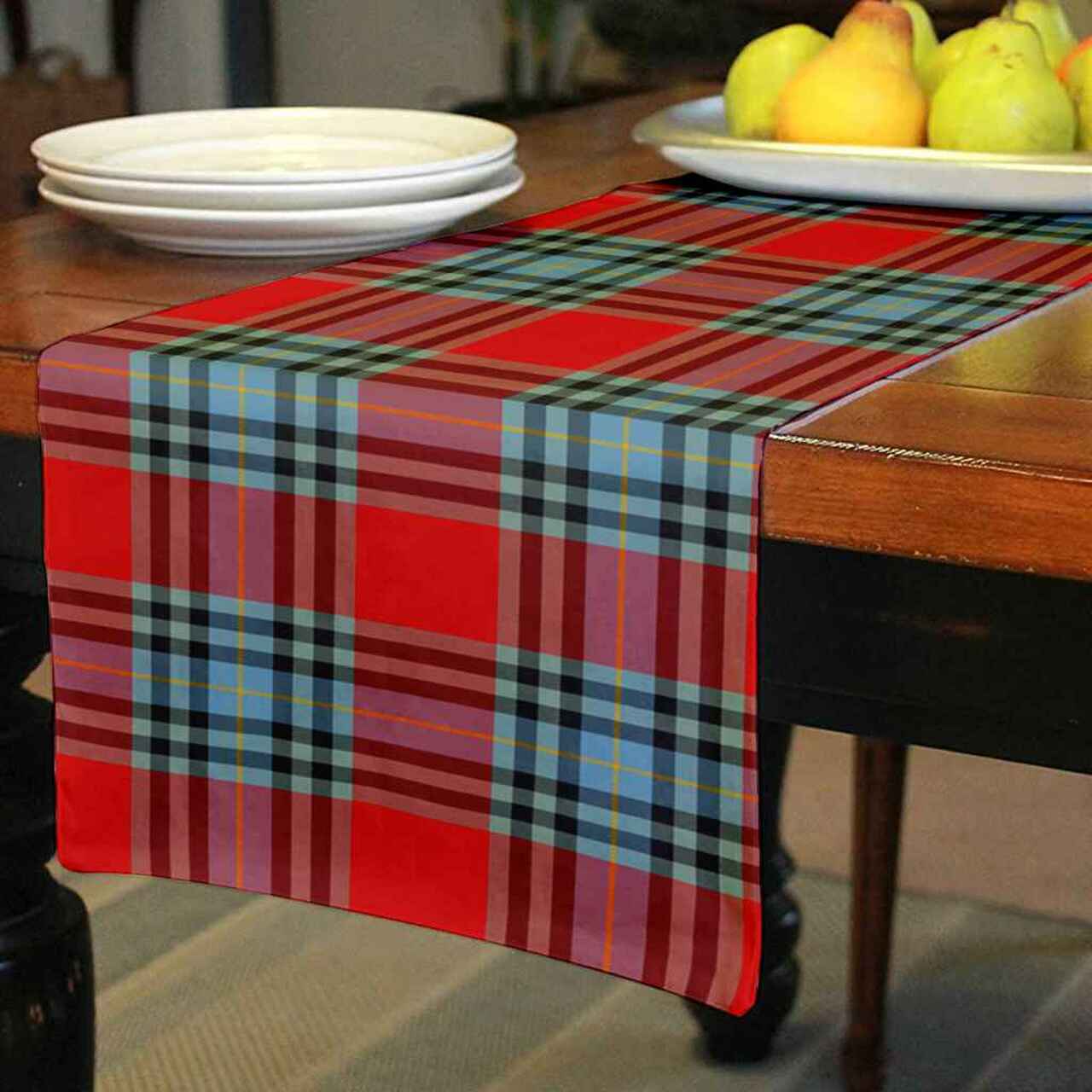 Clan MacLeay Tartan Table Runner Cotton CU61 MacLeay Tartan Tartan Table Runner   