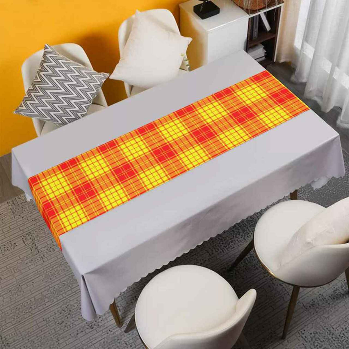 Clan Clan MacMillan Tartan Table Runner Cotton CO59 MacMillan Tartan Tartan Table Runner   