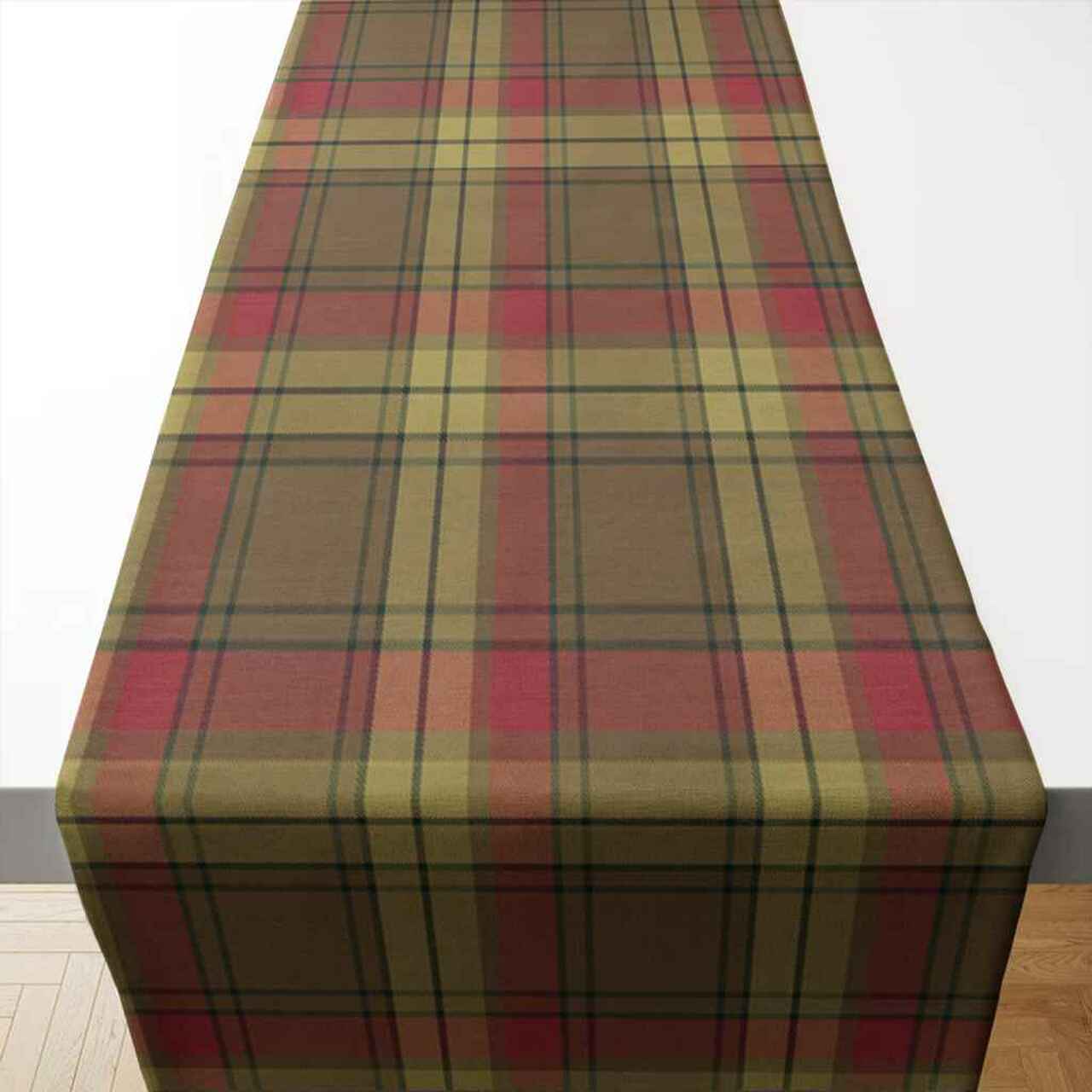 Clan Clan MacMillan Old Weathered Tartan Table Runner Cotton YH52 MacMillan Old Weathered Tartan Tartan Table Runner   