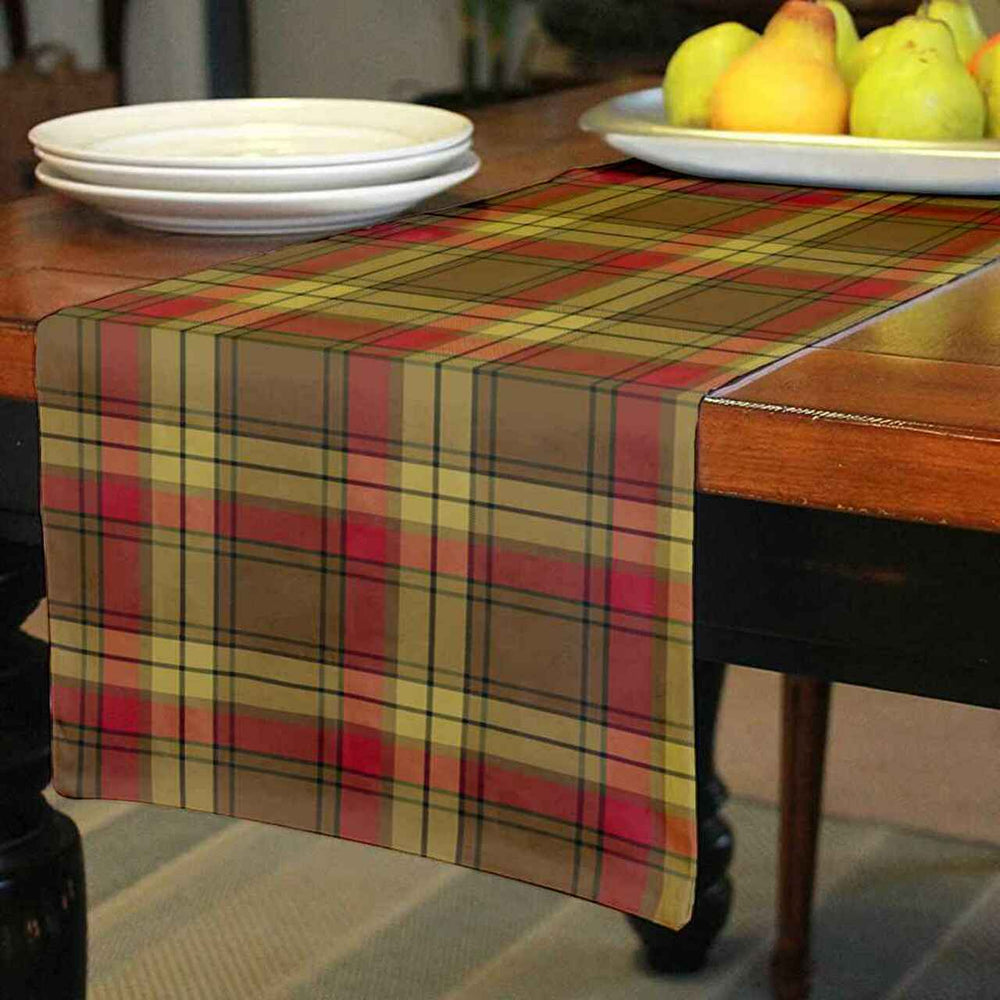 Clan Clan MacMillan Old Weathered Tartan Table Runner Cotton YH52 MacMillan Old Weathered Tartan Tartan Table Runner   