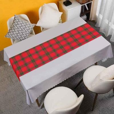 Clan MacNab Modern Tartan Table Runner Cotton