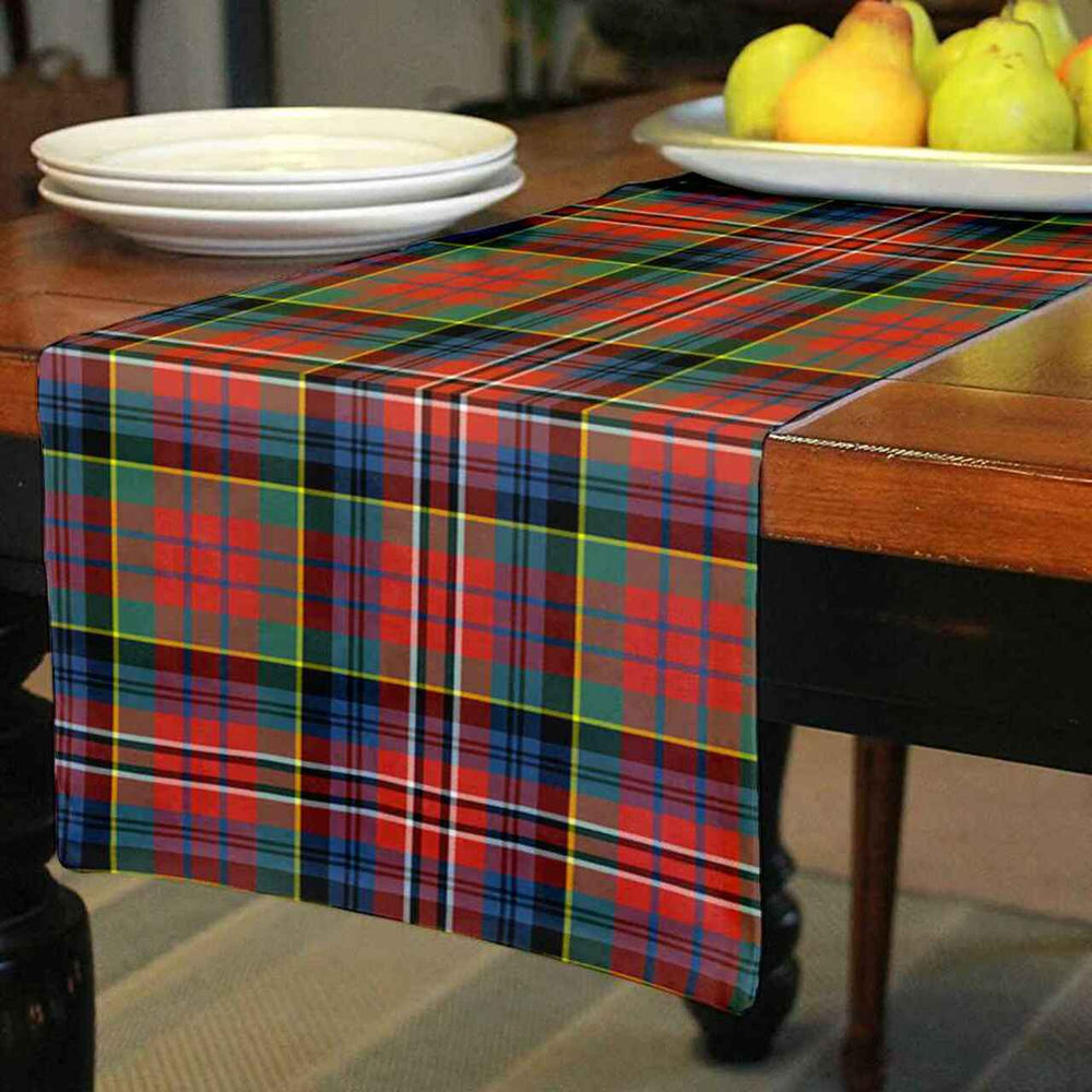 Clan Clan MacPherson Ancient Tartan Table Runner Cotton SW93 MacPherson Ancient Tartan Tartan Table Runner   