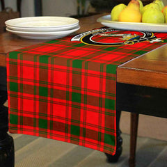 Clan Clan MacQuarrie Tartan Crest Table Runner Cotton YW55 MacQuarrie Tartan Tartan Table Runner   
