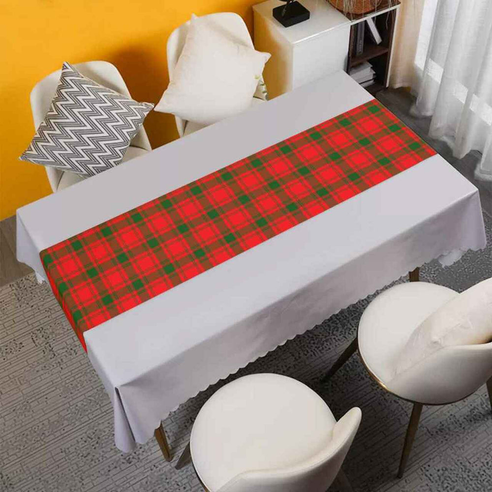 Clan Clan MacQuarrie Modern Tartan Table Runner Cotton HU60 MacQuarrie Modern Tartan Tartan Table Runner   