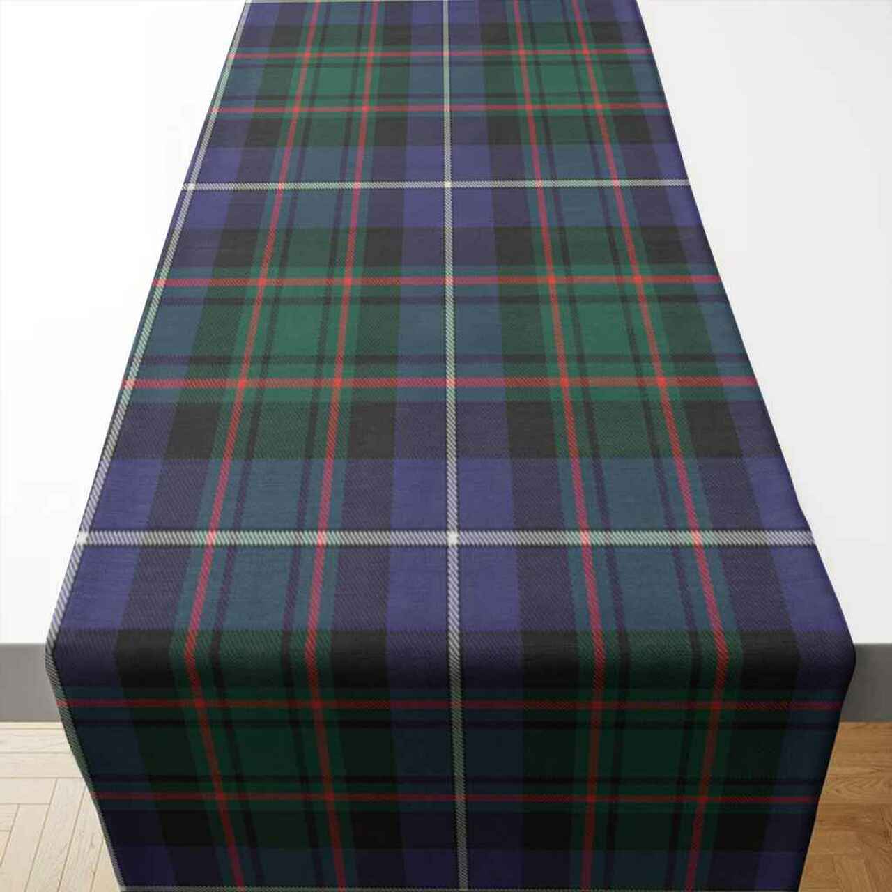 Clan Clan MacRae Hunting Modern Tartan Table Runner Cotton TX62 MacRae Hunting Modern Tartan Tartan Table Runner   
