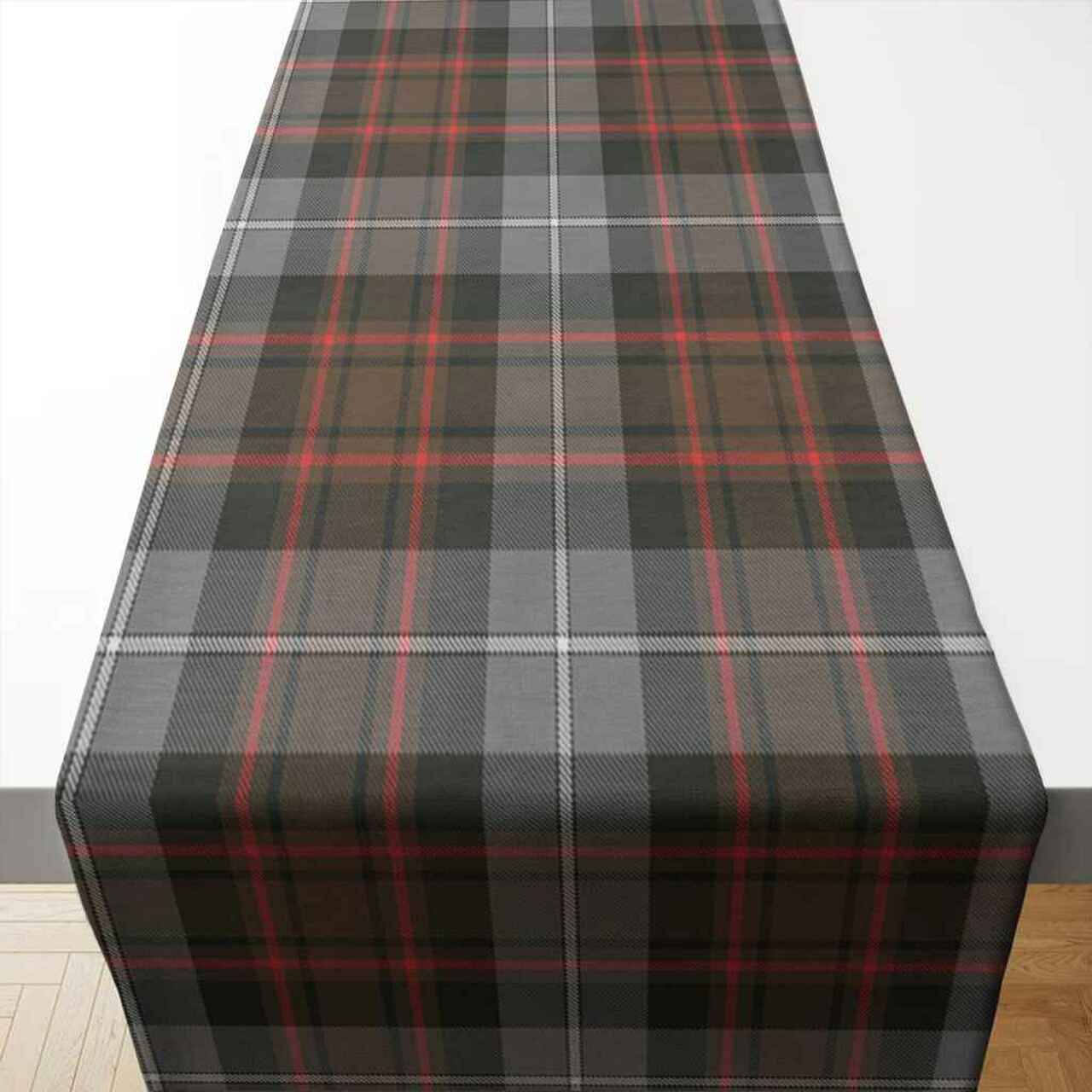 Clan Clan MacRae Hunting Weathered Tartan Table Runner Cotton QR44 MacRae Hunting Weathered Tartan Tartan Table Runner   