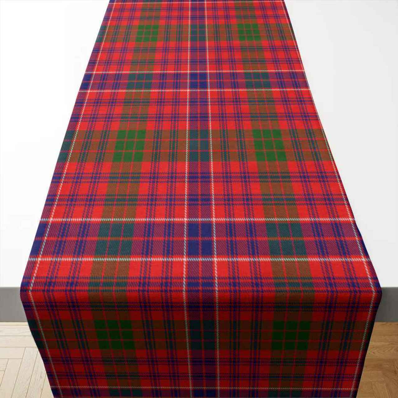 Clan Clan MacRae Modern Tartan Table Runner Cotton TJ80 MacRae Modern Tartan Tartan Table Runner   