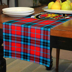 Clan Clan MacTavish Tartan Crest Table Runner Cotton HG59 MacTavish Tartan Tartan Table Runner   