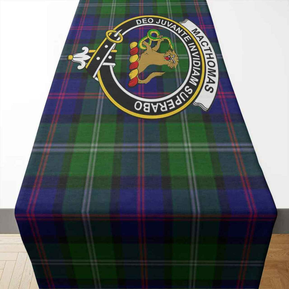 Clan Clan MacThomas Tartan Crest Table Runner Cotton RE78 MacThomas Tartan Tartan Table Runner   