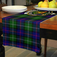 Clan Clan MacThomas Tartan Crest Table Runner Cotton RE78 MacThomas Tartan Tartan Table Runner   