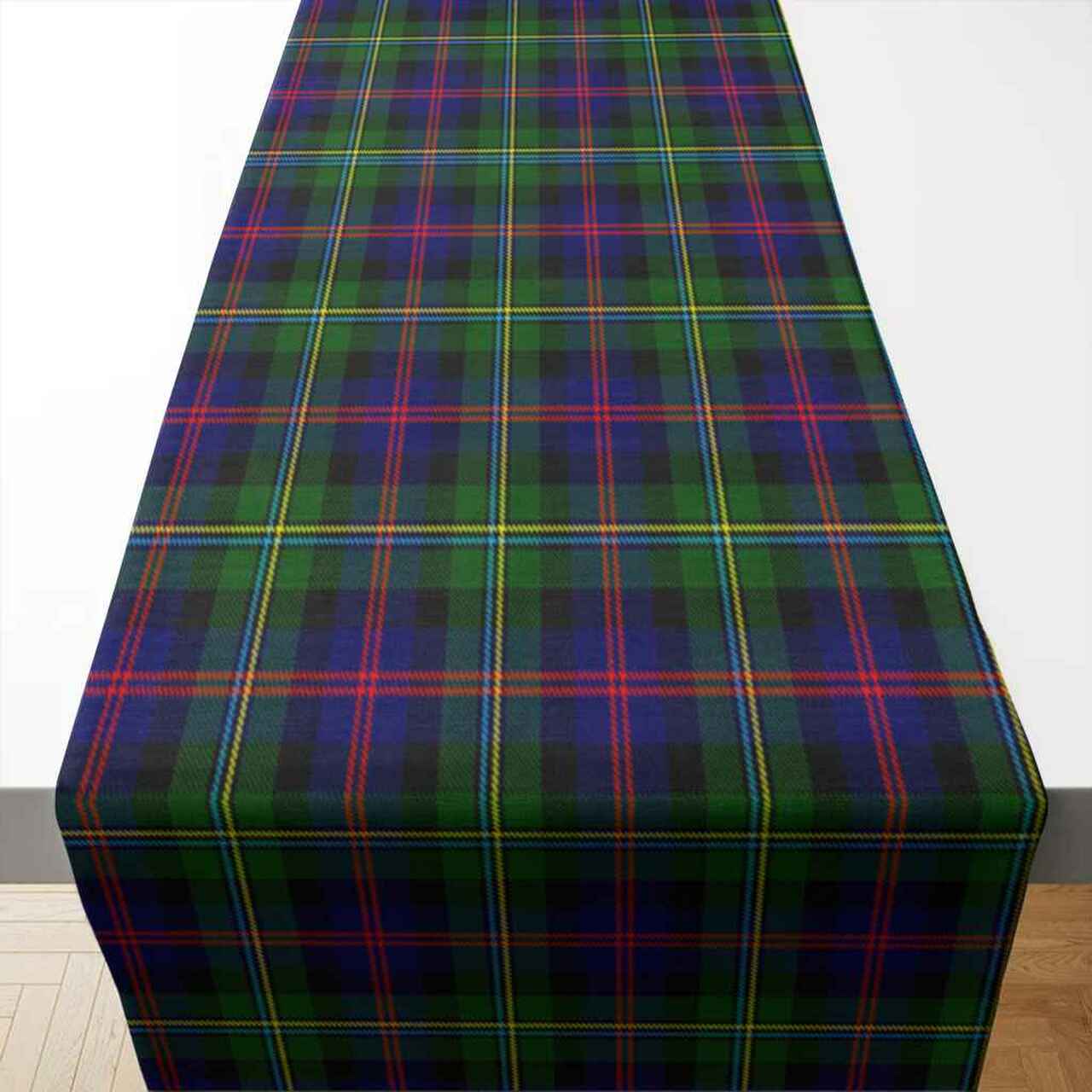 Clan Clan Malcolm Modern Tartan Table Runner Cotton RR29 Malcolm Modern Tartan Tartan Table Runner   