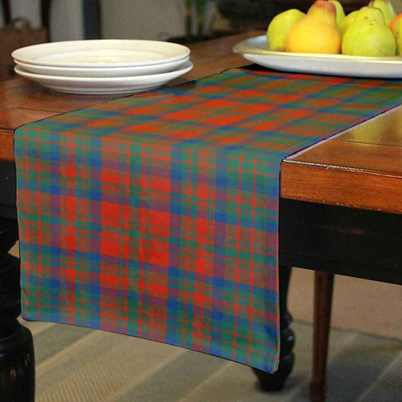 Clan Clan Matheson Ancient Tartan Table Runner Cotton ET91 Matheson Ancient Tartan Tartan Table Runner   