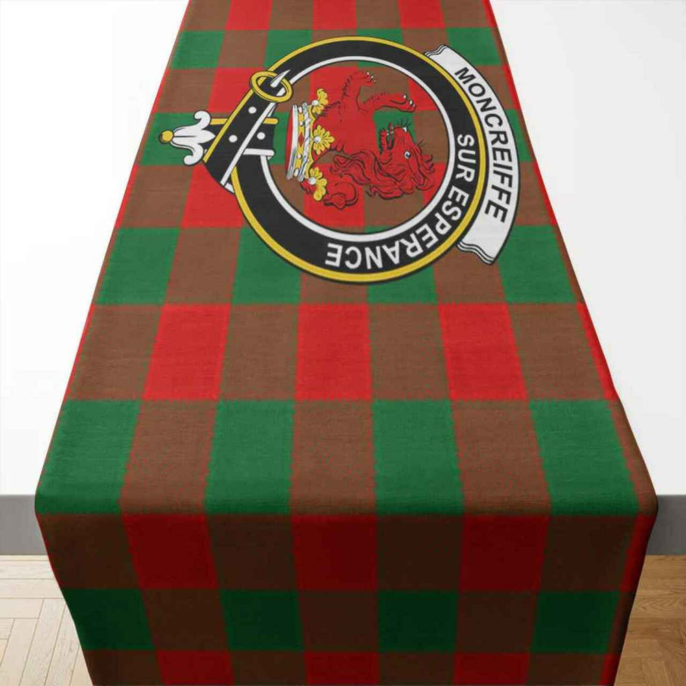 Clan Clan Moncrieffe Tartan Crest Table Runner Cotton SR59 Moncrieffe Tartan Tartan Table Runner   