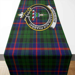 Clan Clan Morrison Tartan Crest Table Runner Cotton ZW48 Morrison Tartan Tartan Table Runner   