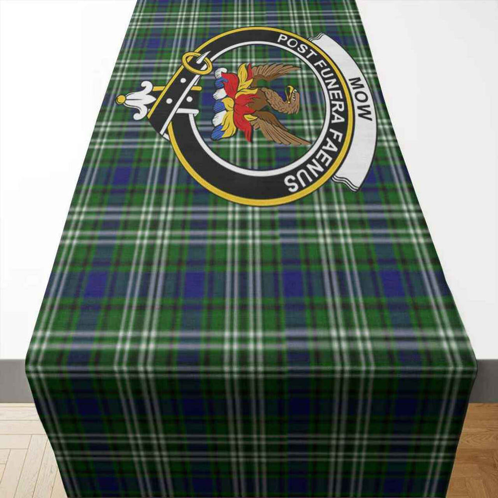 Clan Clan Mow Tartan Crest Table Runner Cotton OJ79 Mow Tartan Tartan Table Runner   