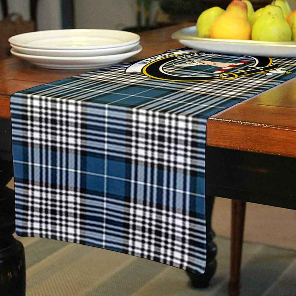 Clan Clan Napier Tartan Crest Table Runner Cotton AZ63 Napier Tartan Tartan Table Runner   