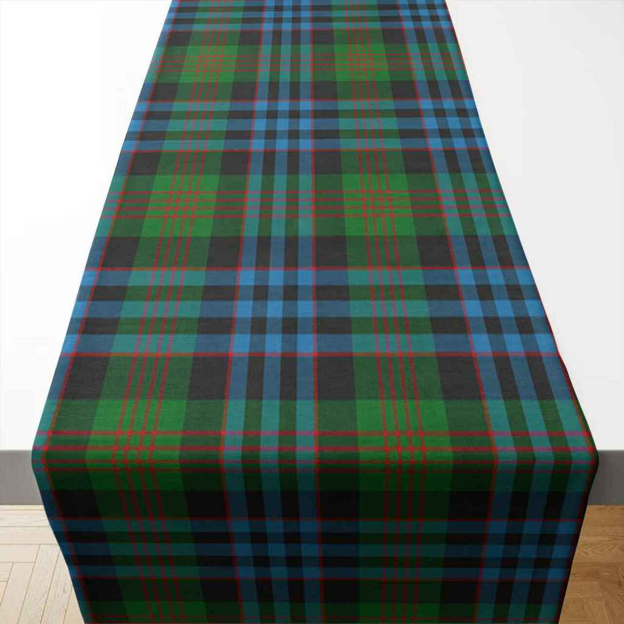 Clan Clan Newlands of Lauriston Tartan Table Runner Cotton YL31 Newlands of Lauriston Tartan Tartan Table Runner   