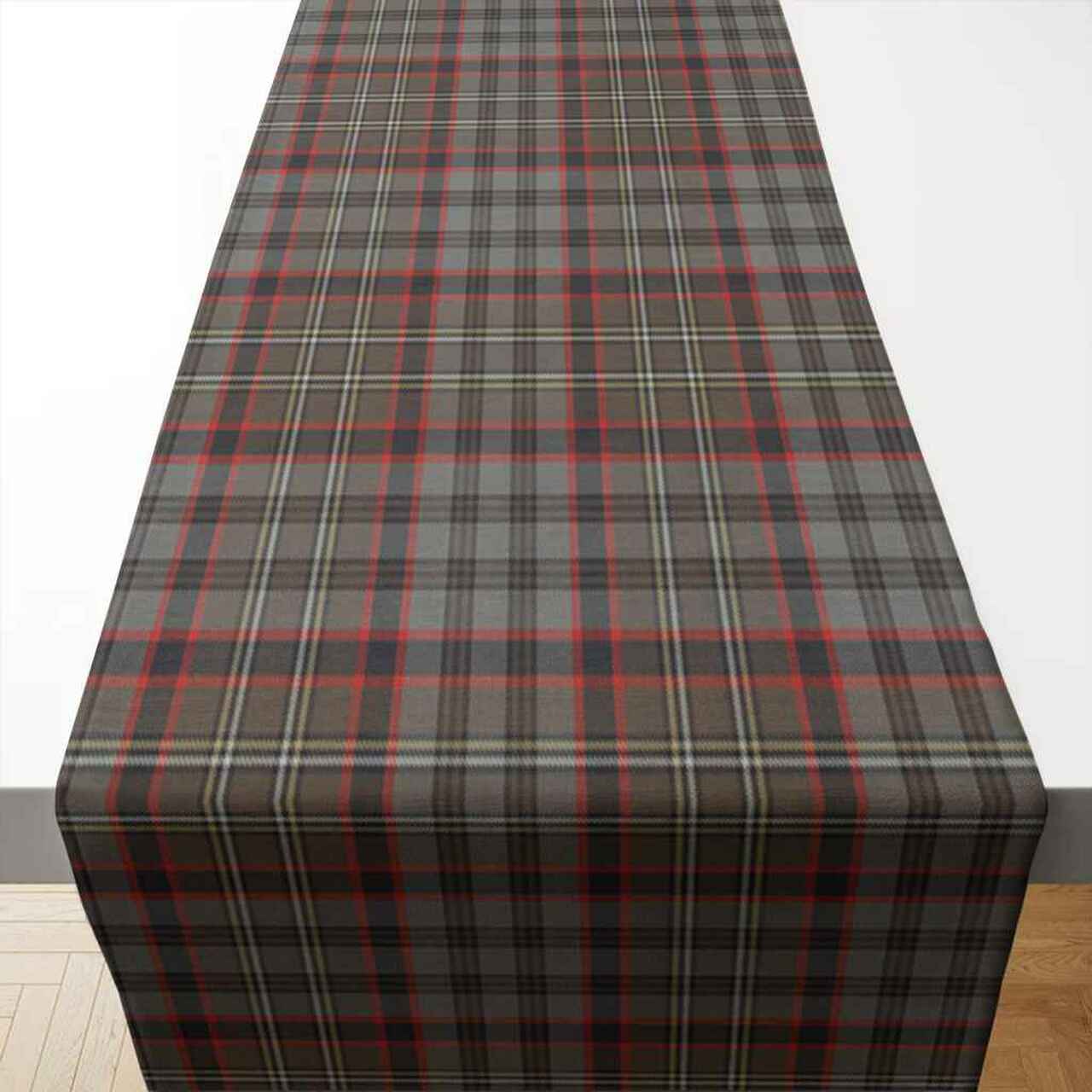 Clan Clan Nicolson Hunting Weathered Tartan Table Runner Cotton KW86 Nicolson Hunting Weathered Tartan Tartan Table Runner   