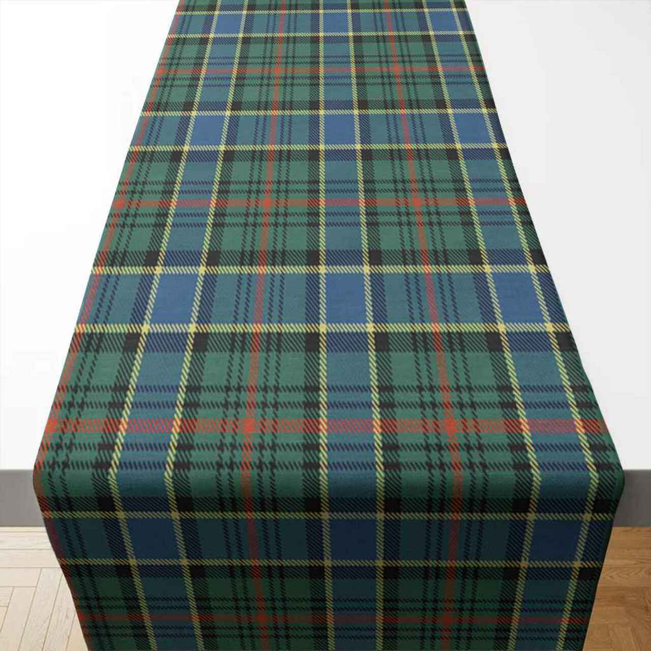 Clan Clan Ogilvie Hunting Ancient Tartan Table Runner Cotton RE97 Ogilvie Hunting Ancient Tartan Tartan Table Runner   
