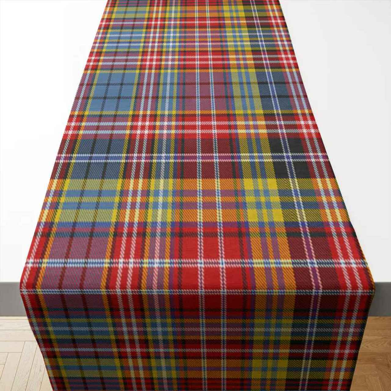 Clan Clan Ogilvie of Airlie Ancient Tartan Table Runner Cotton TP19 Ogilvie of Airlie Ancient Tartan Tartan Table Runner   