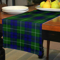 Clan Clan Oliphant Modern Tartan Table Runner Cotton UD89 Oliphant Modern Tartan Tartan Table Runner   
