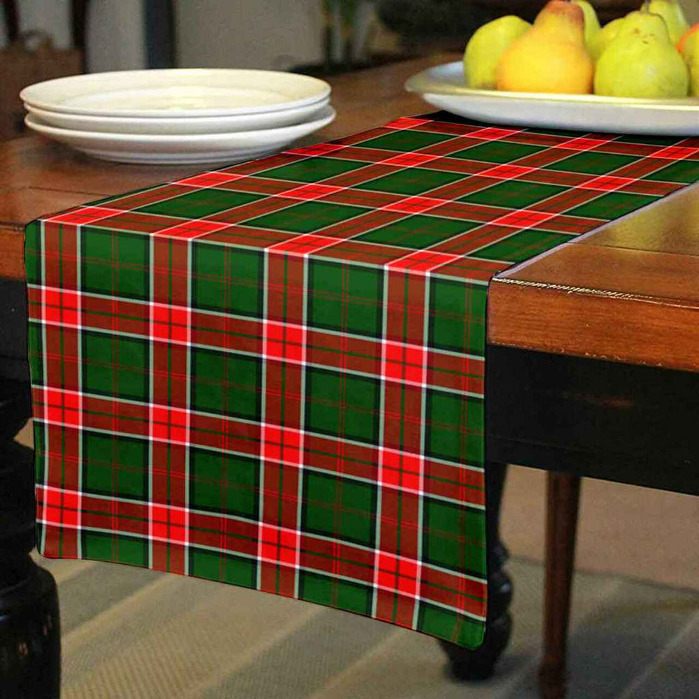 Clan Clan Pollock Modern Tartan Table Runner Cotton HF98 Pollock Modern Tartan Tartan Table Runner   