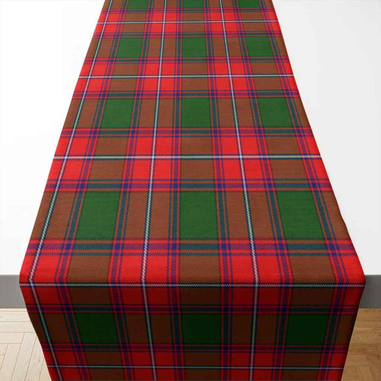Clan Rattray Modern Tartan Table Runner Cotton TE30 Rattray Modern Tartan Tartan Table Runner   