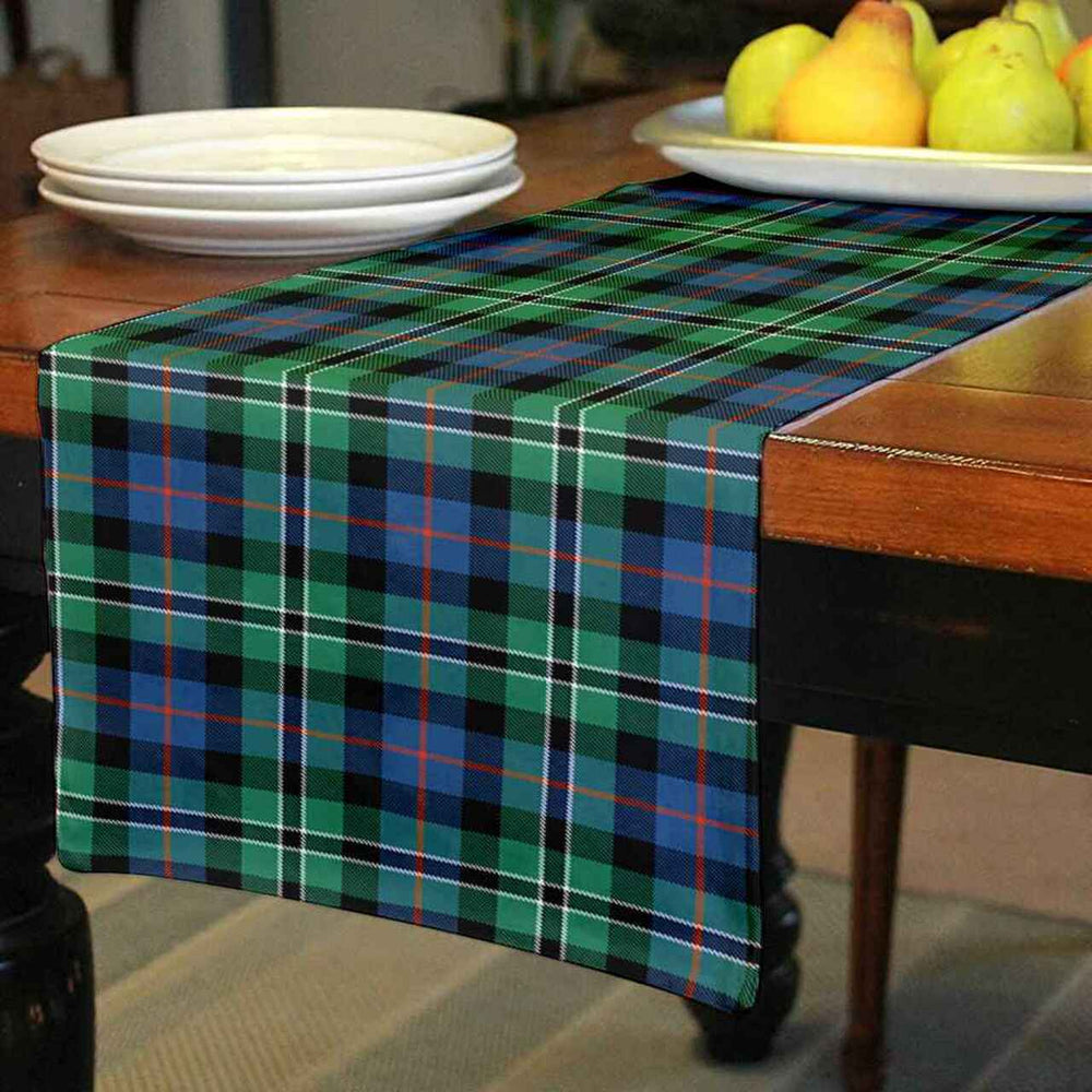 Clan Rose Hunting Ancient Tartan Table Runner Cotton DN25 Rose Hunting Ancient Tartan Tartan Table Runner   