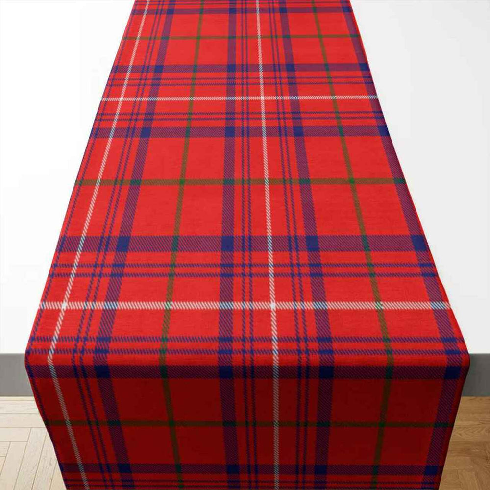 Clan Rose Modern Tartan Table Runner Cotton PP19 Rose Modern Tartan Tartan Table Runner   