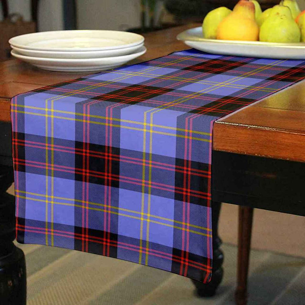 Clan Rutherford Tartan Table Runner Cotton YC51 Rutherford Tartan Tartan Table Runner   