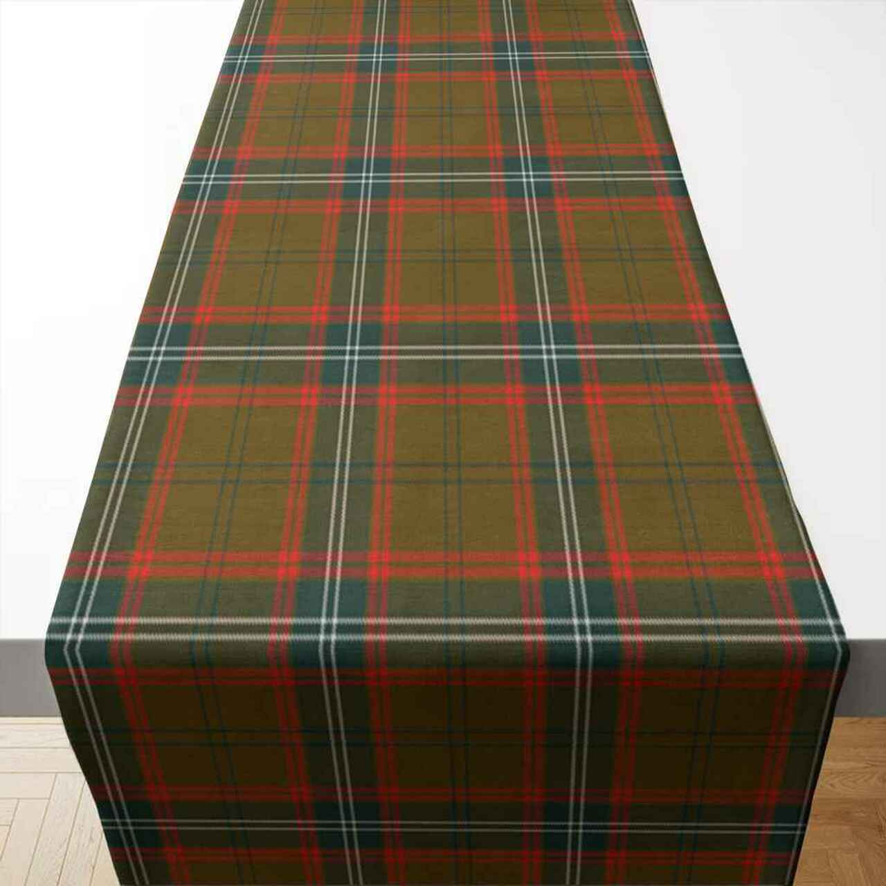 Clan Seton Hunting Modern Tartan Table Runner Cotton NA45 Seton Hunting Modern Tartan Tartan Table Runner   