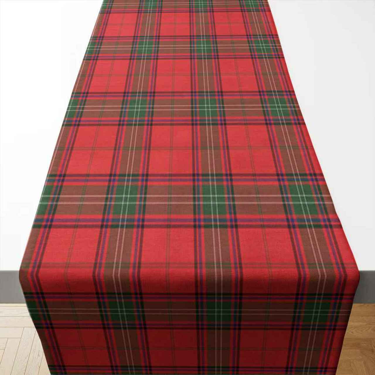 Clan Seton Modern Tartan Table Runner Cotton BQ44 Seton Modern Tartan Tartan Table Runner   
