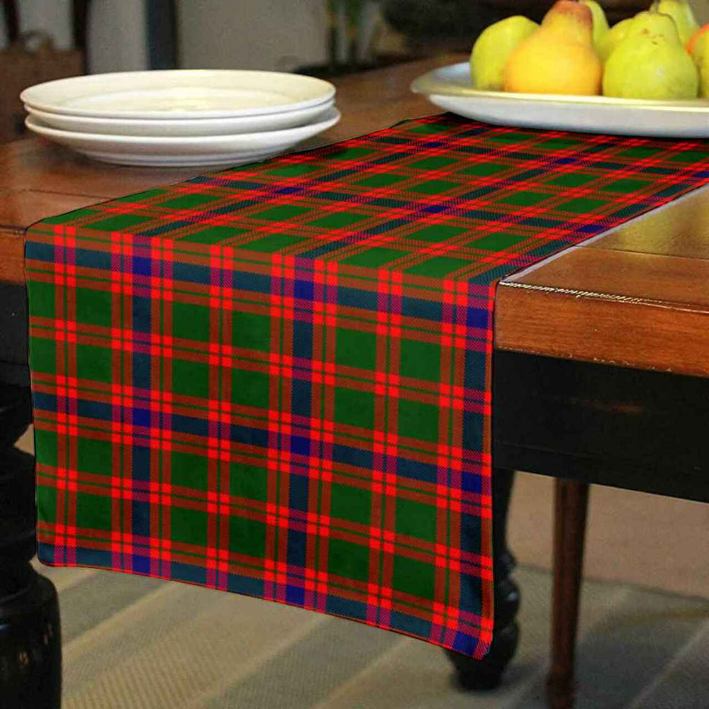 Clan Skene Modern Tartan Table Runner Cotton BM97 Skene Modern Tartan Tartan Table Runner   
