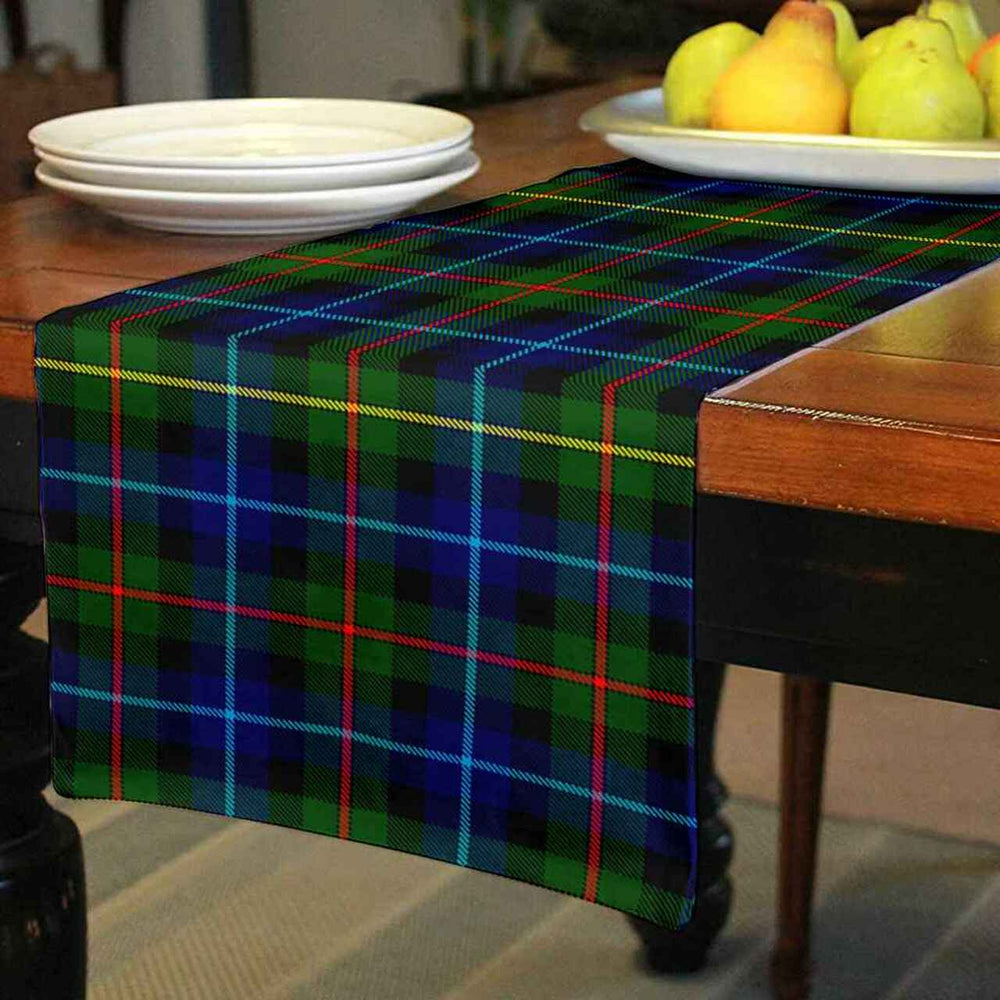 Clan Smith Modern Tartan Table Runner Cotton HS37 Smith Modern Tartan Tartan Table Runner   