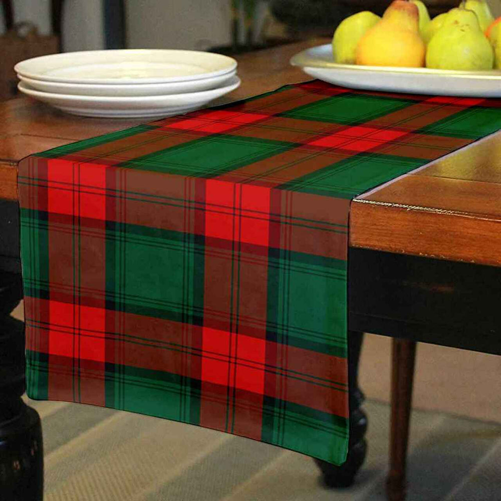 Clan Stewart Atholl Modern Tartan Table Runner Cotton IH54 Stewart Atholl Modern Tartan Tartan Table Runner   