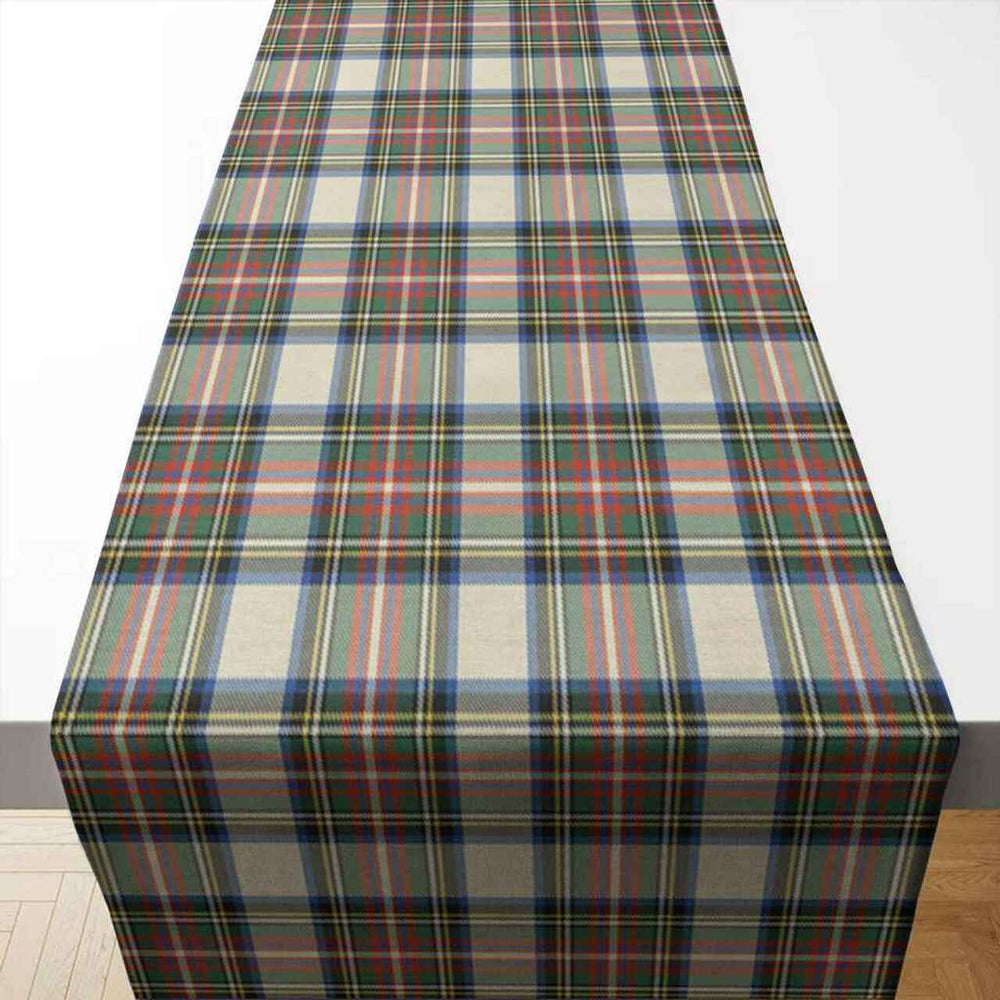 Clan Stewart Dress Ancient Tartan Table Runner Cotton QW76 Stewart Dress Ancient Tartan Tartan Table Runner   