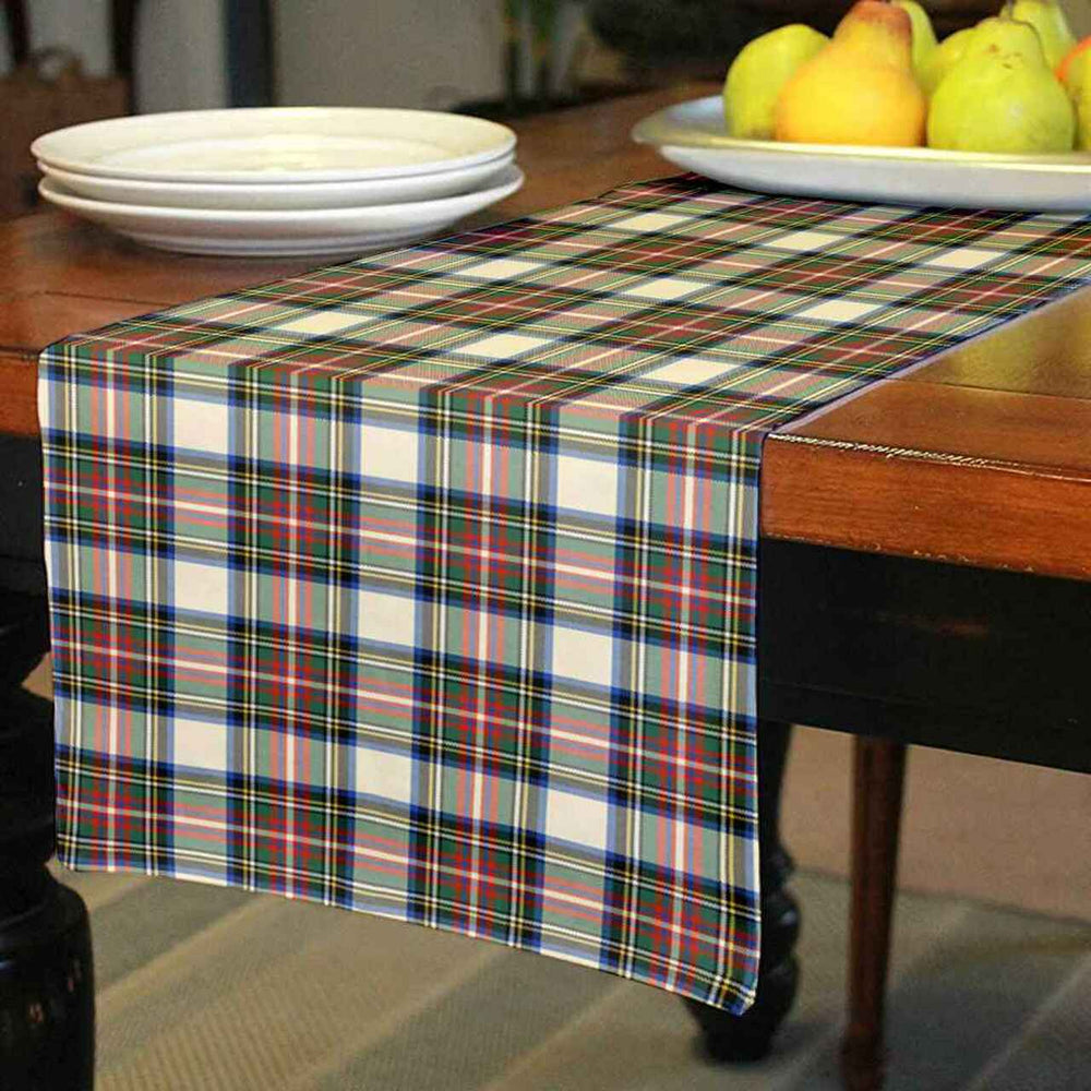Clan Stewart Dress Ancient Tartan Table Runner Cotton QW76 Stewart Dress Ancient Tartan Tartan Table Runner   