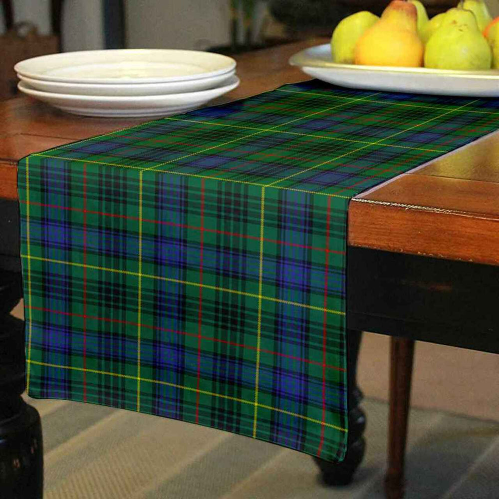 Clan Stewart Hunting Modern Tartan Table Runner Cotton FL76 Stewart Hunting Modern Tartan Tartan Table Runner   
