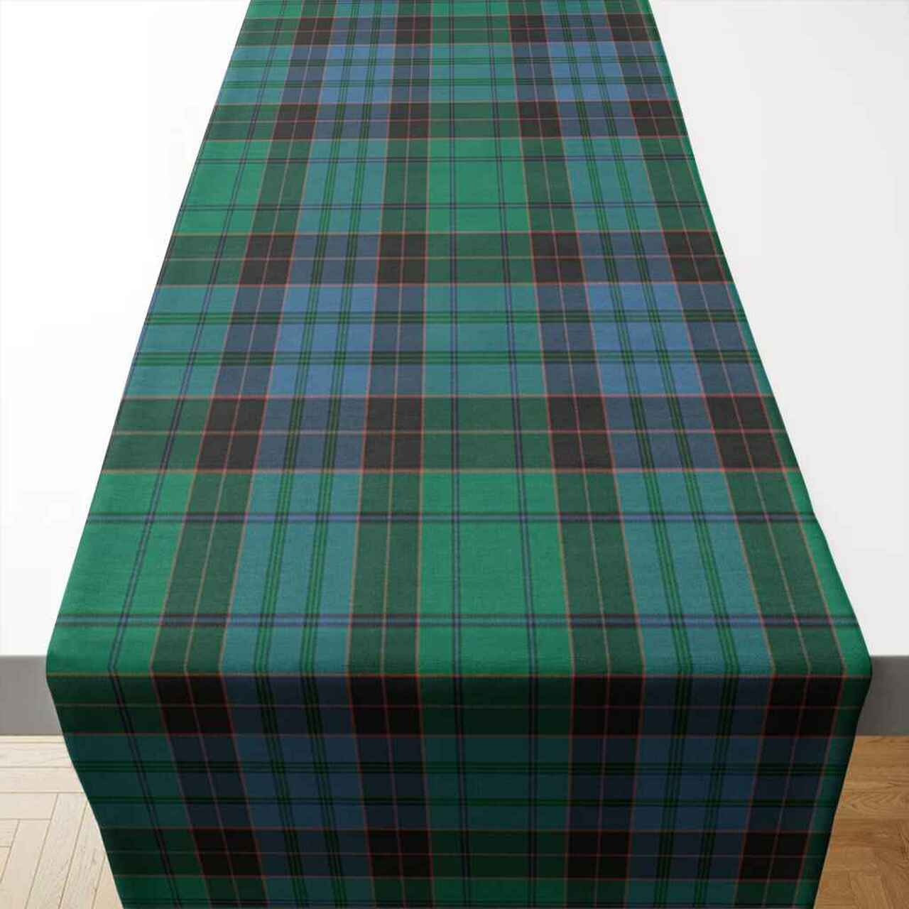 Clan Stewart Old Ancient Tartan Table Runner Cotton FM73 Stewart Old Ancient Tartan Tartan Table Runner   