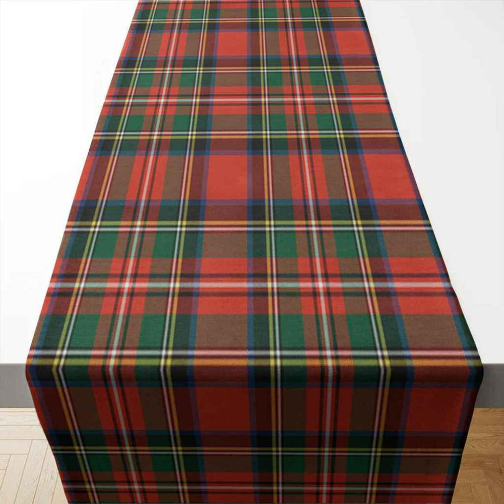 Clan Stewart Royal Modern Tartan Table Runner Cotton LD33 Stewart Royal Modern Tartan Tartan Table Runner   