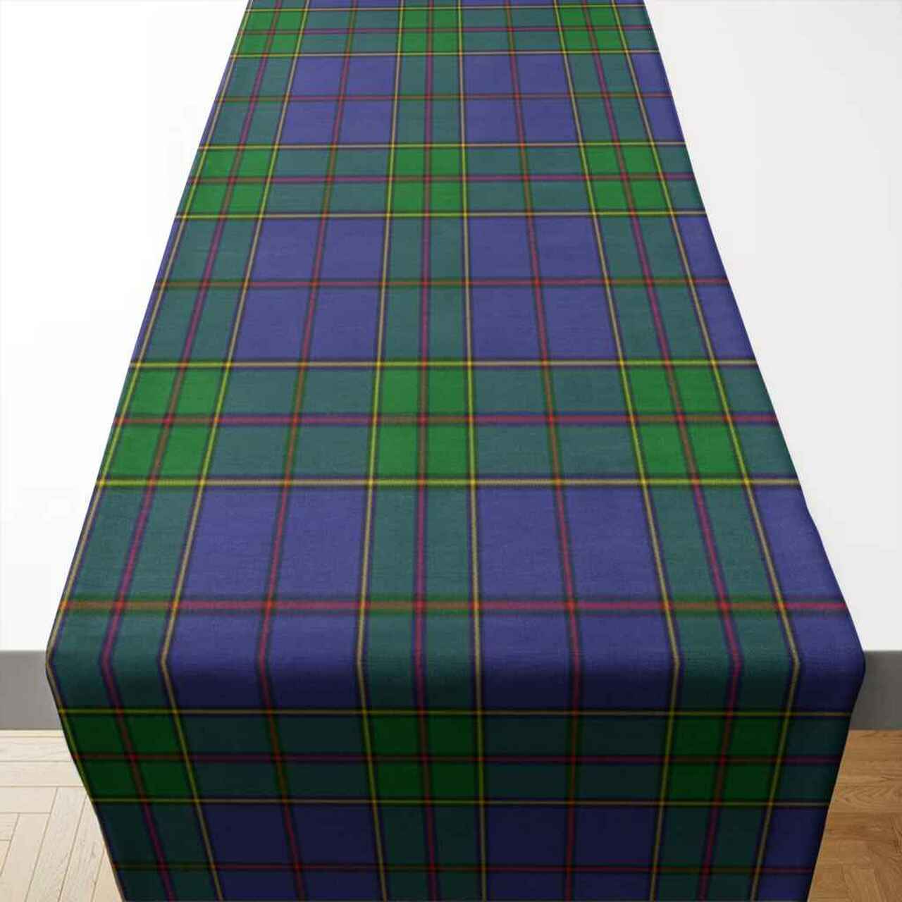 Clan Strachan Tartan Table Runner Cotton TG97 Strachan Tartan Tartan Table Runner   